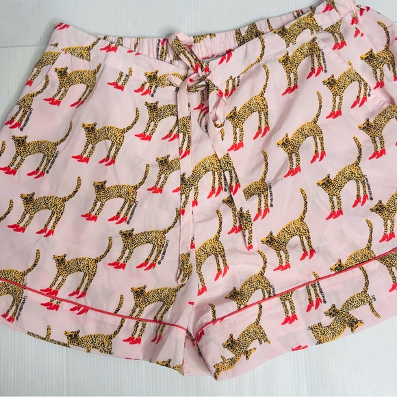 Bouffants and Broken Hearts Cheetah Pajama Set— Short - Picture 7 of 9